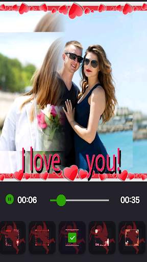 Love Video Maker With Stickers screenshot 1