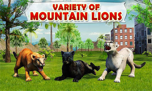 Mountain Lion: Wild Cougar 3D screenshot 4
