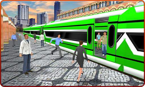 Impossible Bullet Train Drive : Subway On Rails 3D screenshot 1