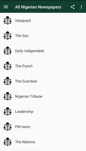 All Nigerian Newspapers screenshot 1