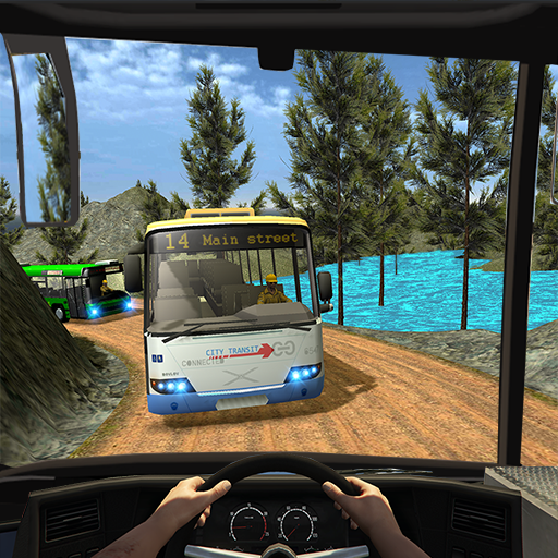Modern Mountain Bus Driver : Uphill Coach Driving icon