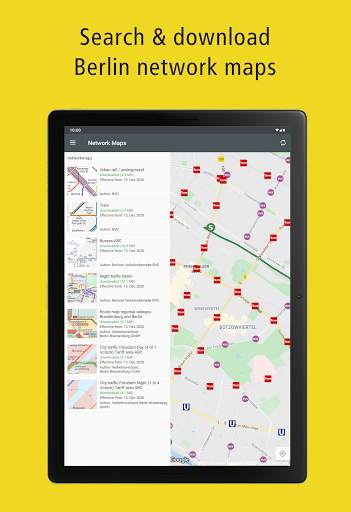 BVG Fahrinfo: Bus, Train, Subway & City Map Berlin screenshot 16