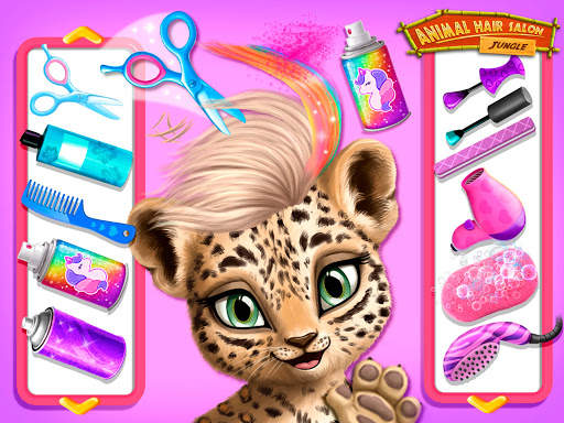 Jungle Animal Hair Salon скриншот 11