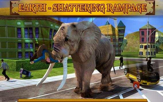 Angry Elephant Attack 3D स्क्रीनशॉट 8