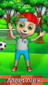 My Talking Cat Boy Alex screenshot 2