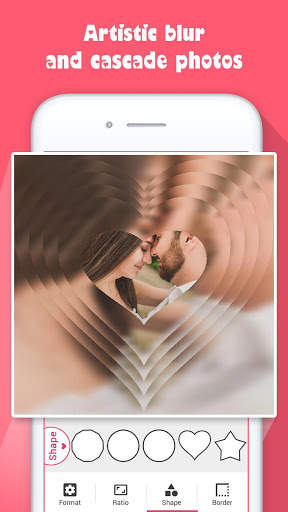 Love PIP maker: photo editor blur effect & selfie screenshot 5