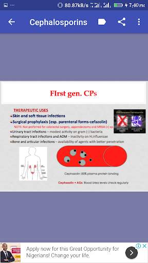 Antibiotics Flashcards screenshot 4