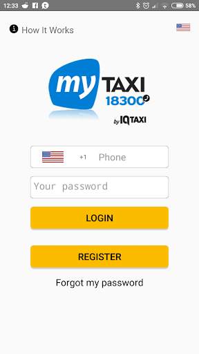 my TAXI screenshot 1