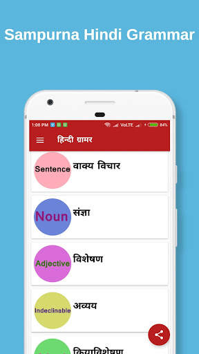 Hindi Grammar скриншот 4