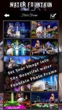 Water Fountain Photo Frames screenshot 1