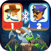 Two guys & Zombies: bluetooth logo