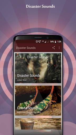 Disaster Sounds screenshot 1