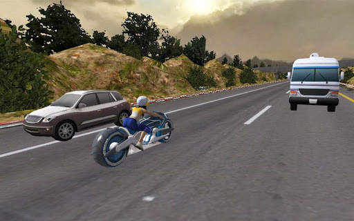 Racing Girl 3D screenshot 4