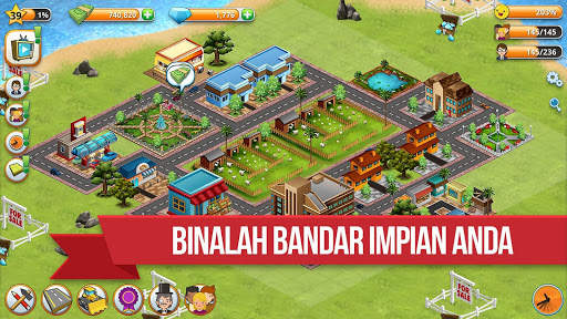 Bandar Kampung: Sim Pulau screenshot 2