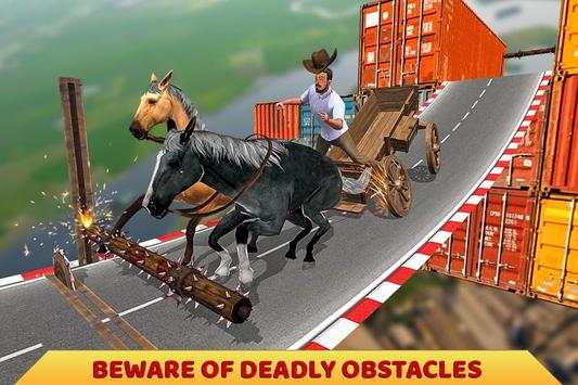 Mega Ramp Horse Cart Stunt Racing screenshot 4