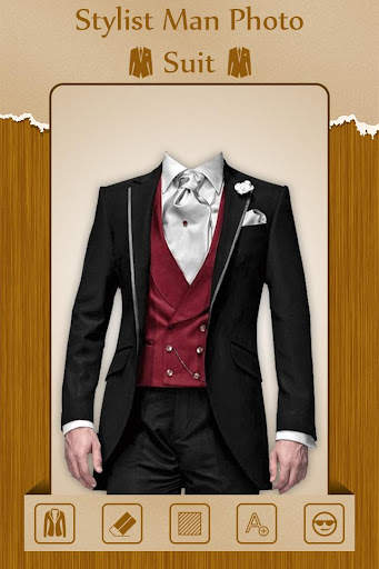 Men In Suit Photo Montage Stylish Man Photo Maker 3 تصوير الشاشة