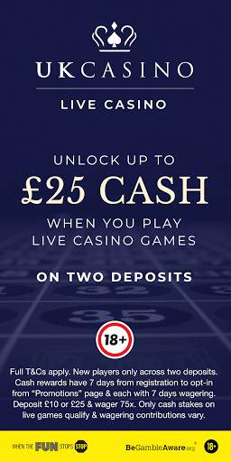 UK Casino: Play Live Casino Games screenshot 1