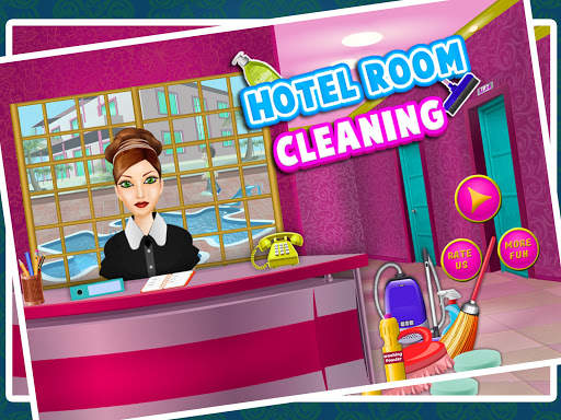 Hotel Room Cleaning Games screenshot 5