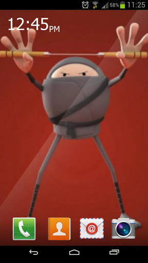 Ninja Loser Live Wallpaper screenshot 1