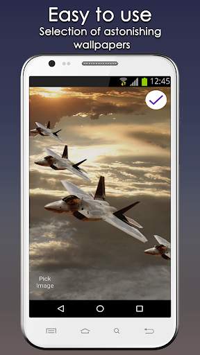 Air Force Lock Screen 4 تصوير الشاشة