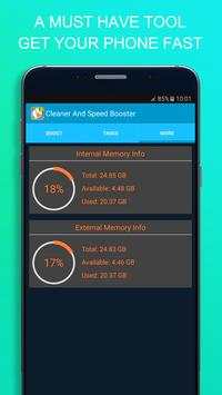 Cleaner And Speed Booster screenshot 2