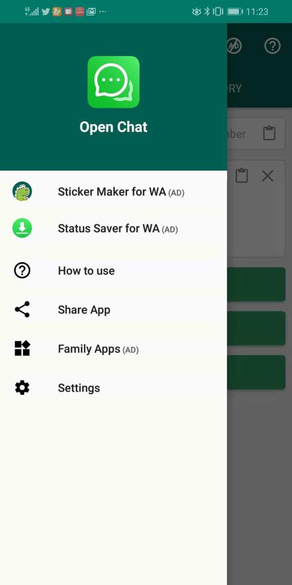 Click to Chat - Open Direct Chat for WhatsApp screenshot 4