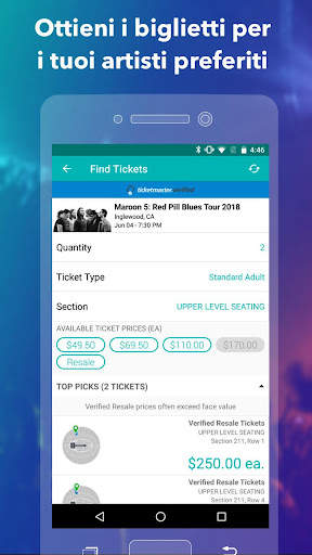 Bandsintown Concerts screenshot 1