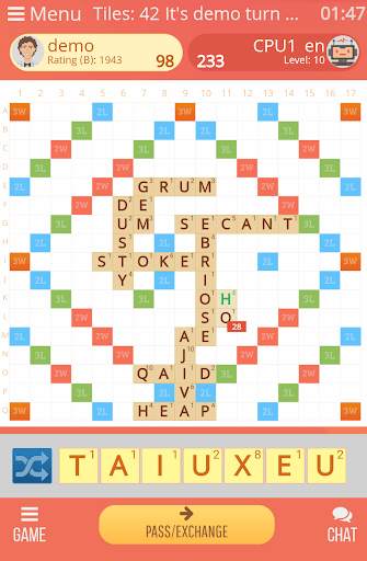 Rackword - Free real-time multiplayer word game screenshot 8