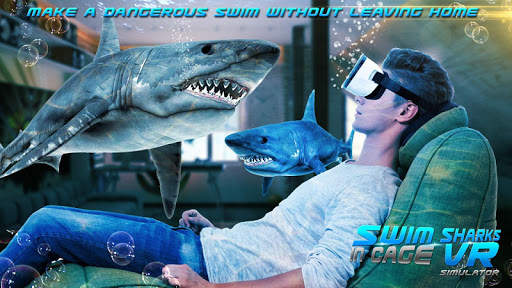 Swim Sharks In Cage VR Simulator screenshot 3