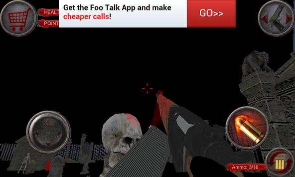 Zombie Games Killer 3D screenshot 1