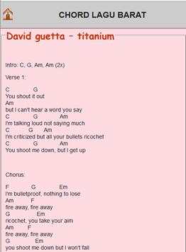 Chord Lagu Barat screenshot 3