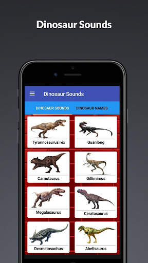 Dinosaur Sounds screenshot 1