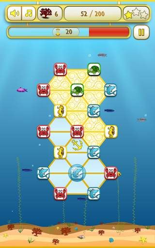 Sea deeps - Casual 3 Match Game screenshot 2