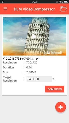 DLM Video Compressor screenshot 2