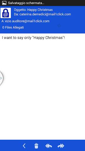 Mail1Click- Posta Cifrata screenshot 4