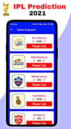 IPL Prediction 2021 : Live, Schedule, Point table screenshot 8