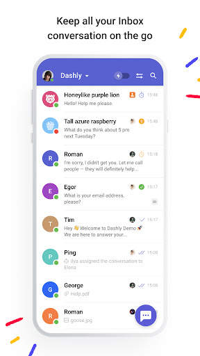 Dashly — business messenger screenshot 1