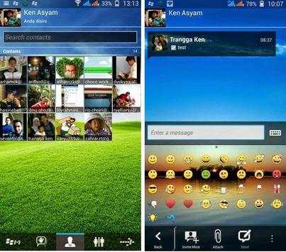 Full BBM Transparan screenshot 3