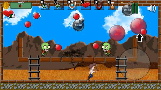 Bubble Zombie (Pang) 💣 screenshot 1