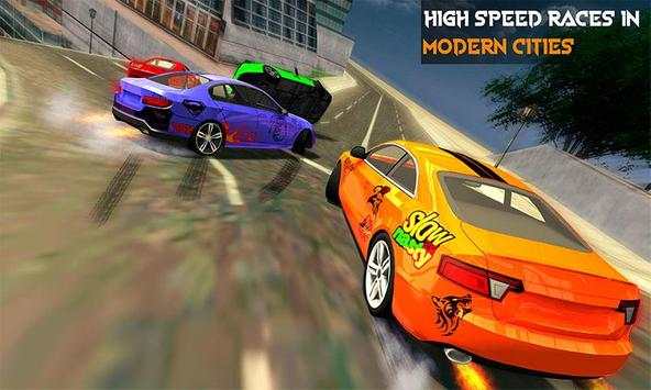 Modern Civic Vtec Car Driving 2018 screenshot 3