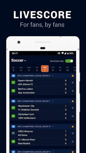 Goalwire Livescore screenshot 1