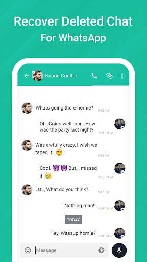 Recover Deleted Chat For WhatsApp screenshot 3