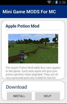 Mini Game MODS For MC स्क्रीनशॉट 6