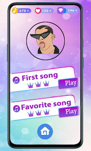 Bad Bunny Dakiti Piano Tiles screenshot 1