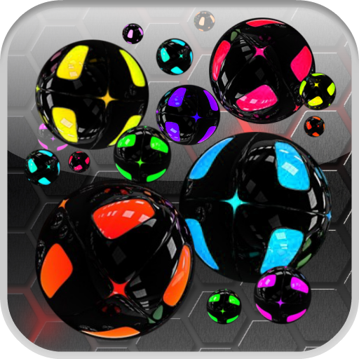 Black Bubble Live Wallpaper icon