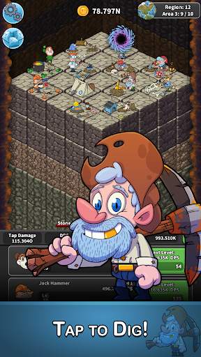 Tap Tap Dig: Idle Clicker Game screenshot 2