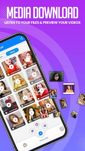 Unseen Messenger: No Blue Tick screenshot 5