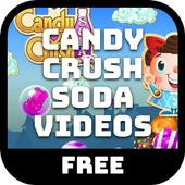 Free Candy Crush Soda Saga Videos, Tricks icon