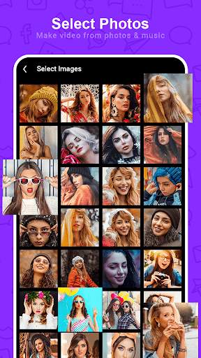 Photo video maker - Make video with music screenshot 1