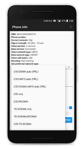 4G Only Mode Switch screenshot 3